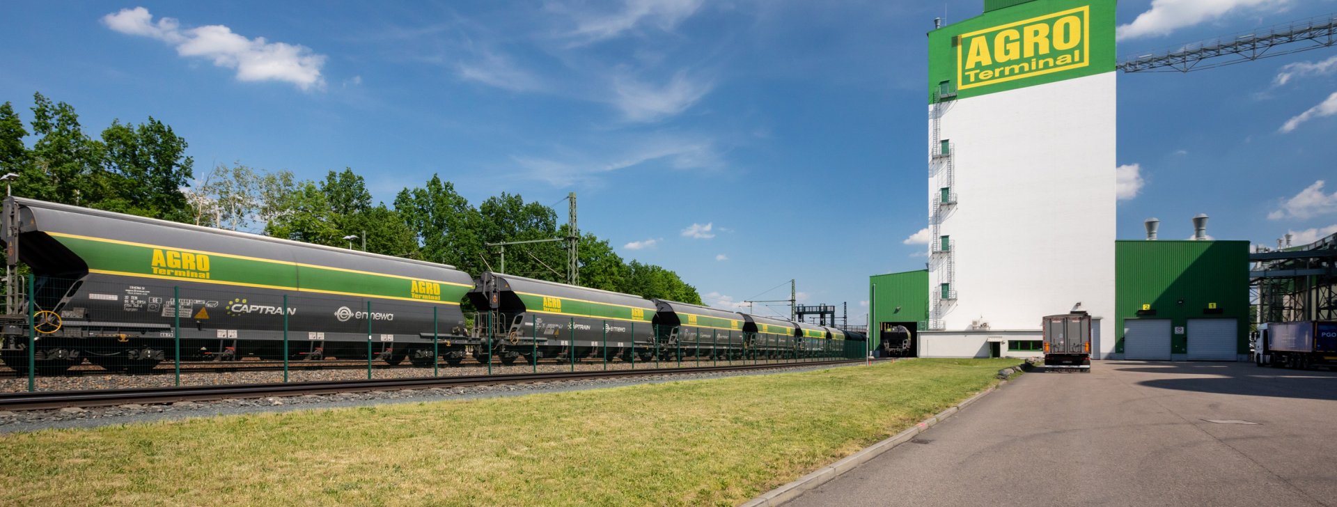 Bahnverladung Getreide