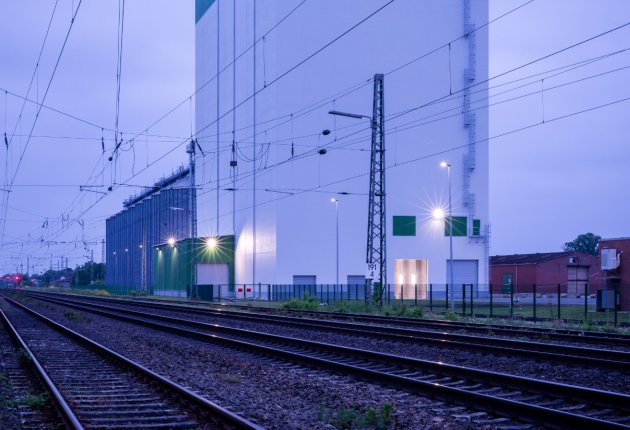 Bahntrasse am Terminal